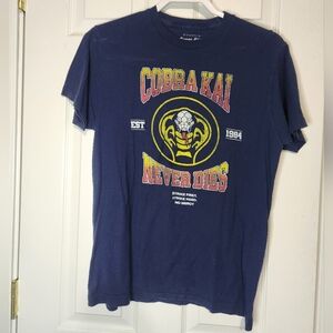 Bioworld Blue Short Sleeve Tee Cobra Kai